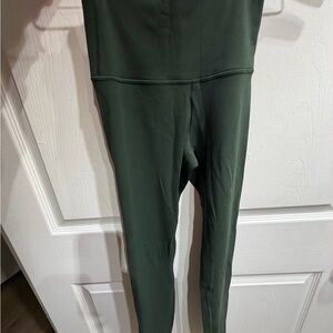 Lululemon Align High-Waist Dark Green Women's  Leggings